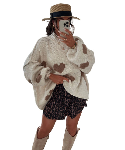Falda leopardo – Look Elegante