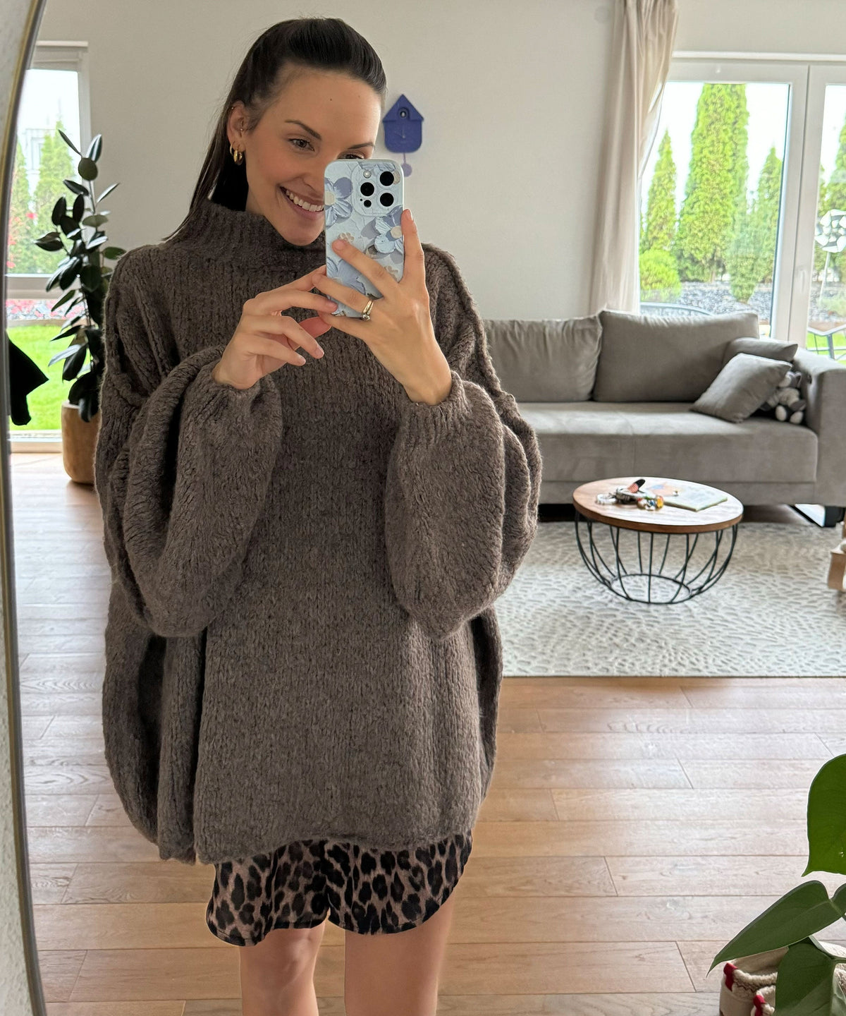 Jersey Oversize Nata Braun