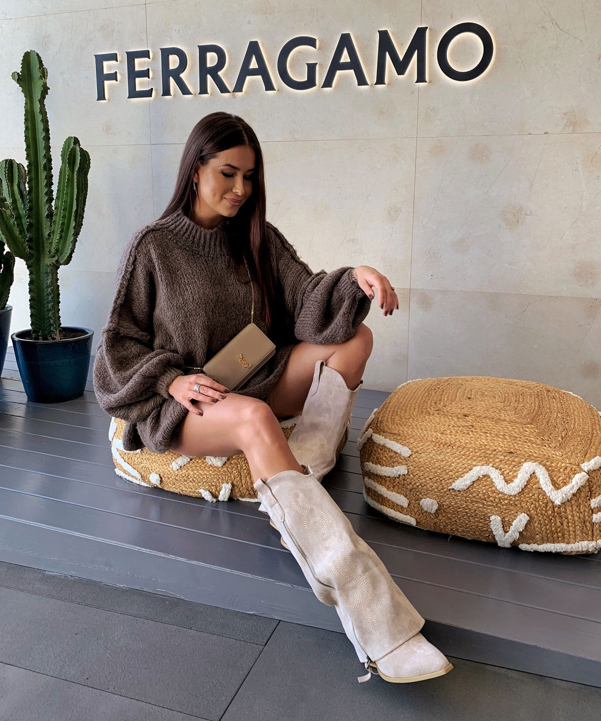 Jersey Oversize Nata Braun