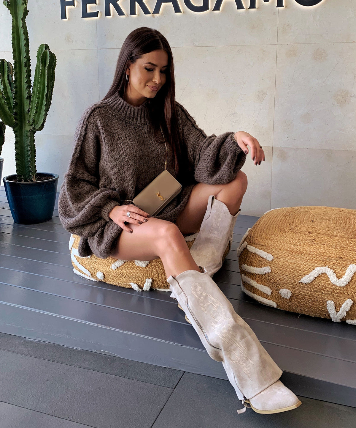 Jersey Oversize Nata Braun