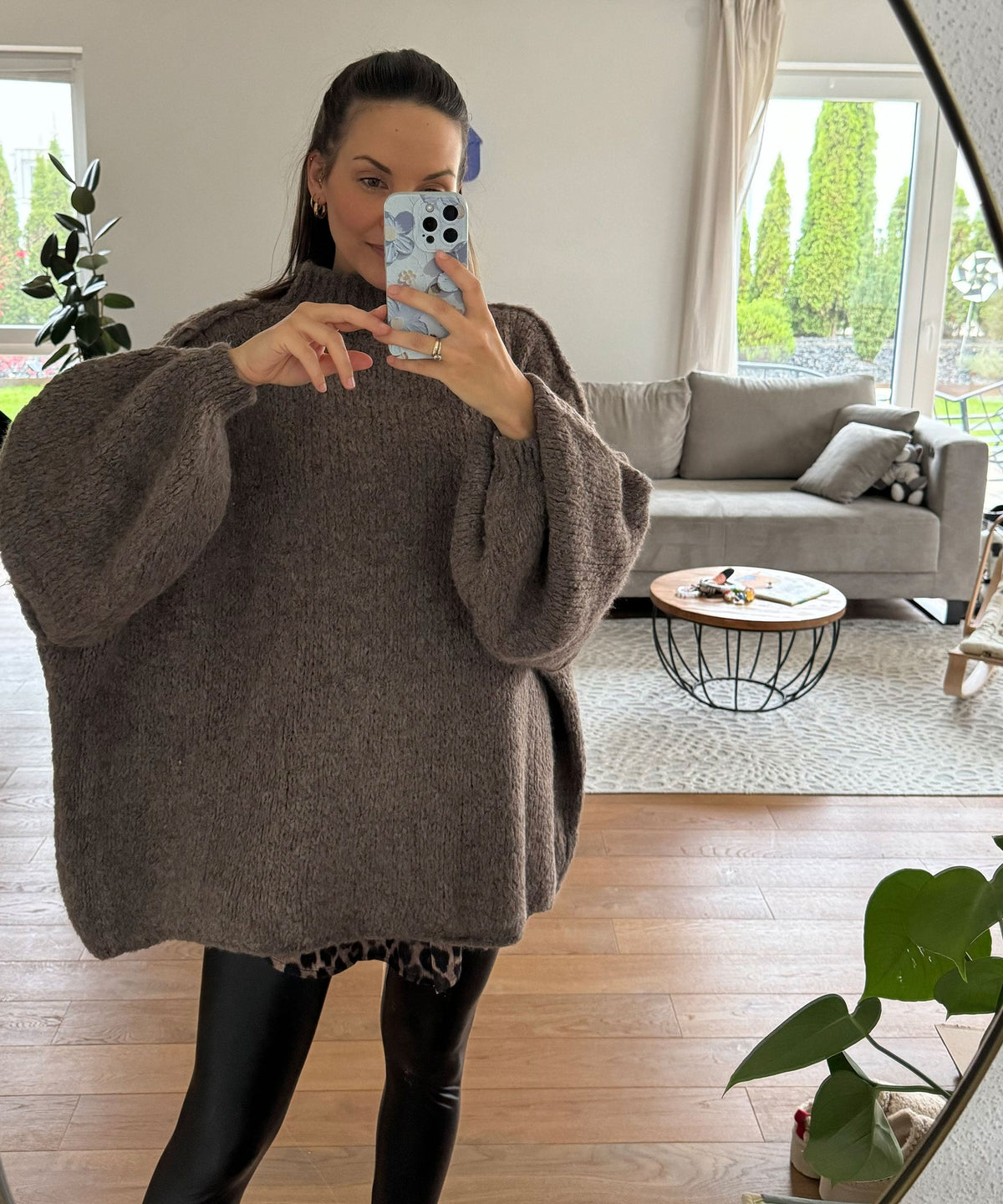 Jersey Oversize Nata Braun