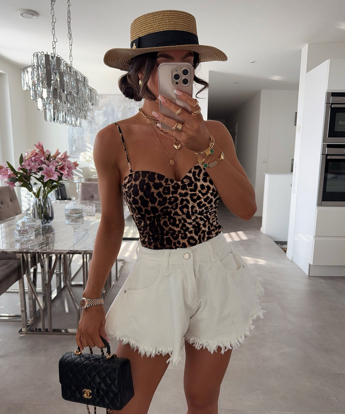 Shorts Fee en blanco