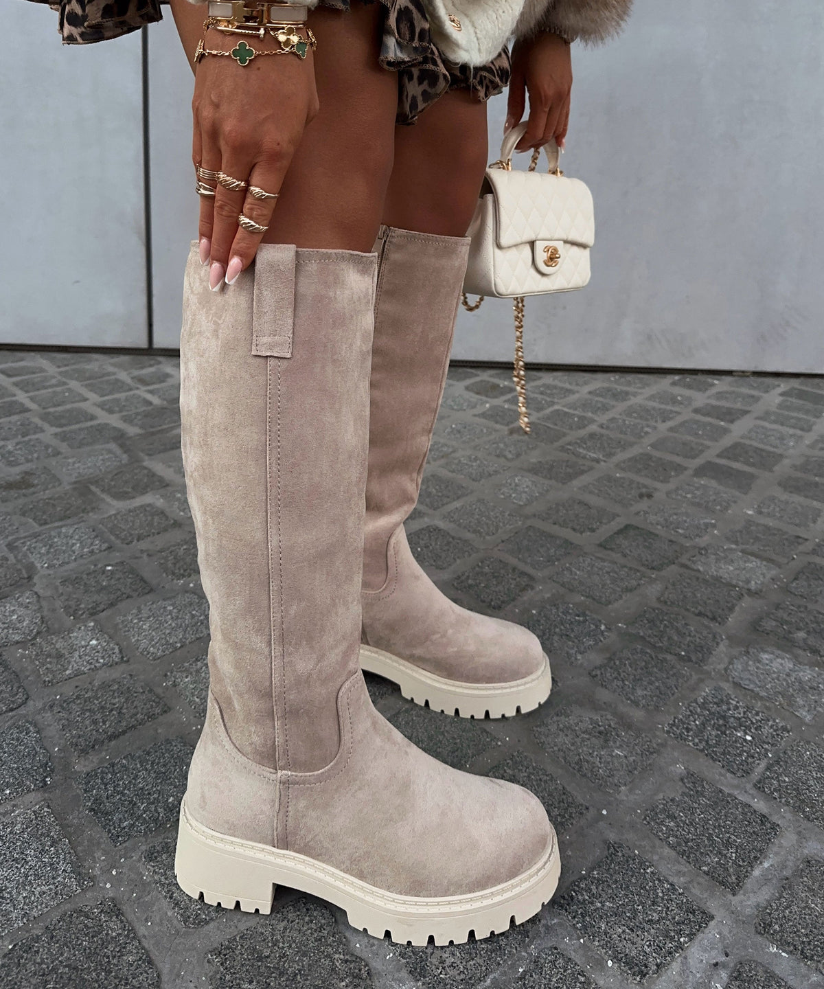Botas Chira Beige