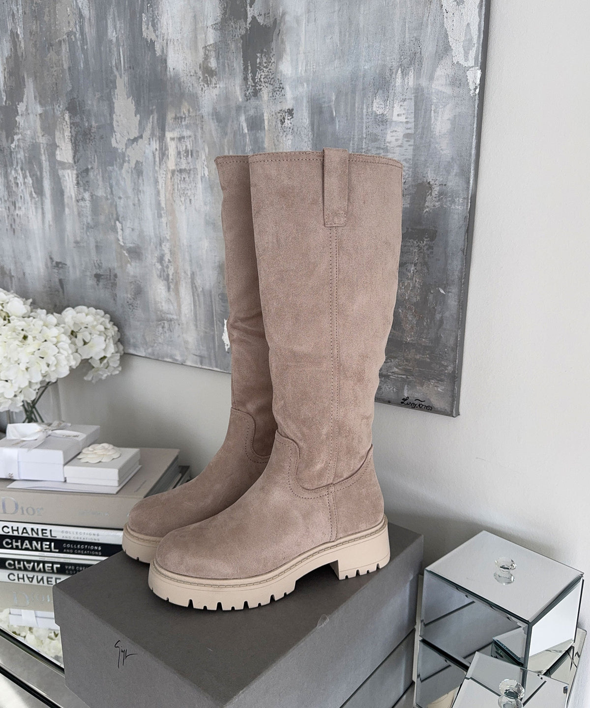 Botas Chira Beige