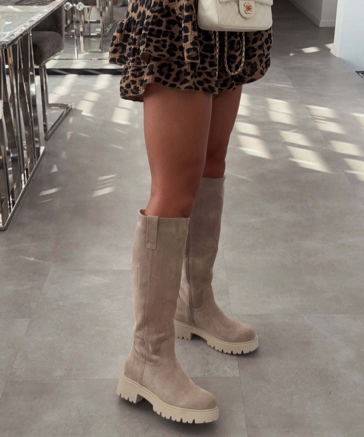 Botas Chira Beige