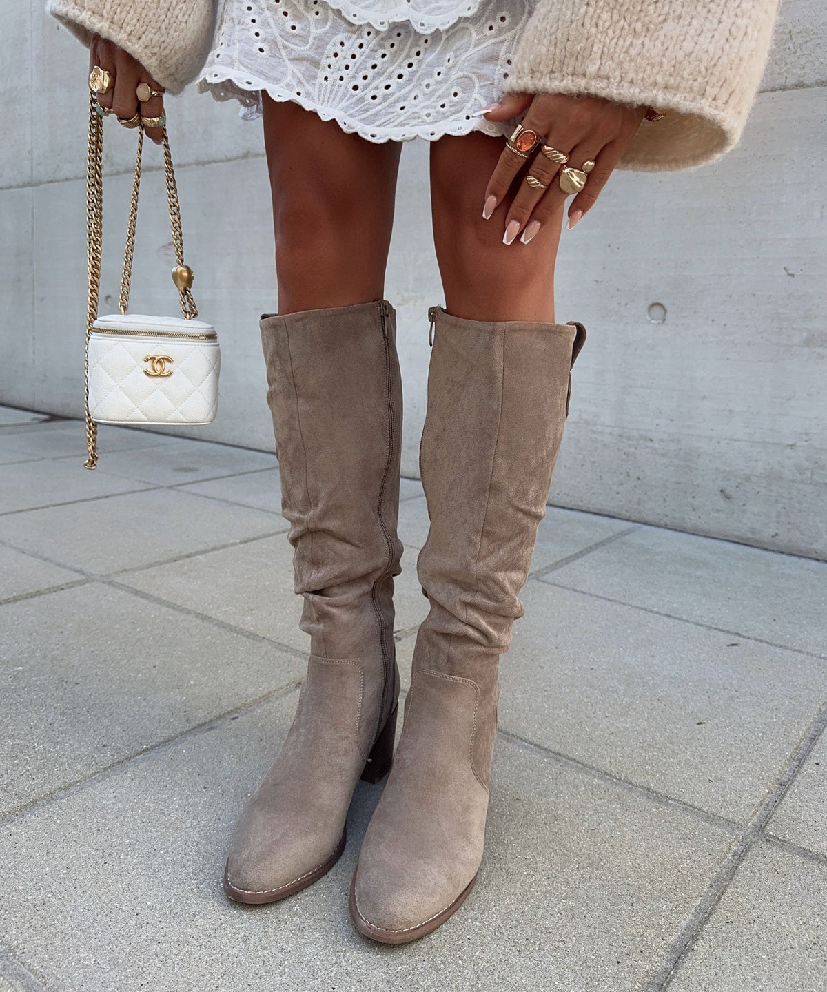 Botas Betty Taupe