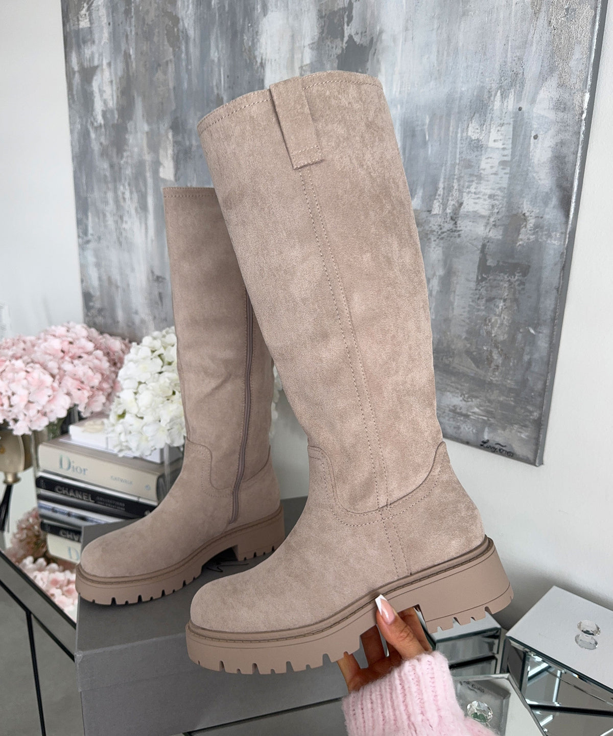 Botas Chira Beige