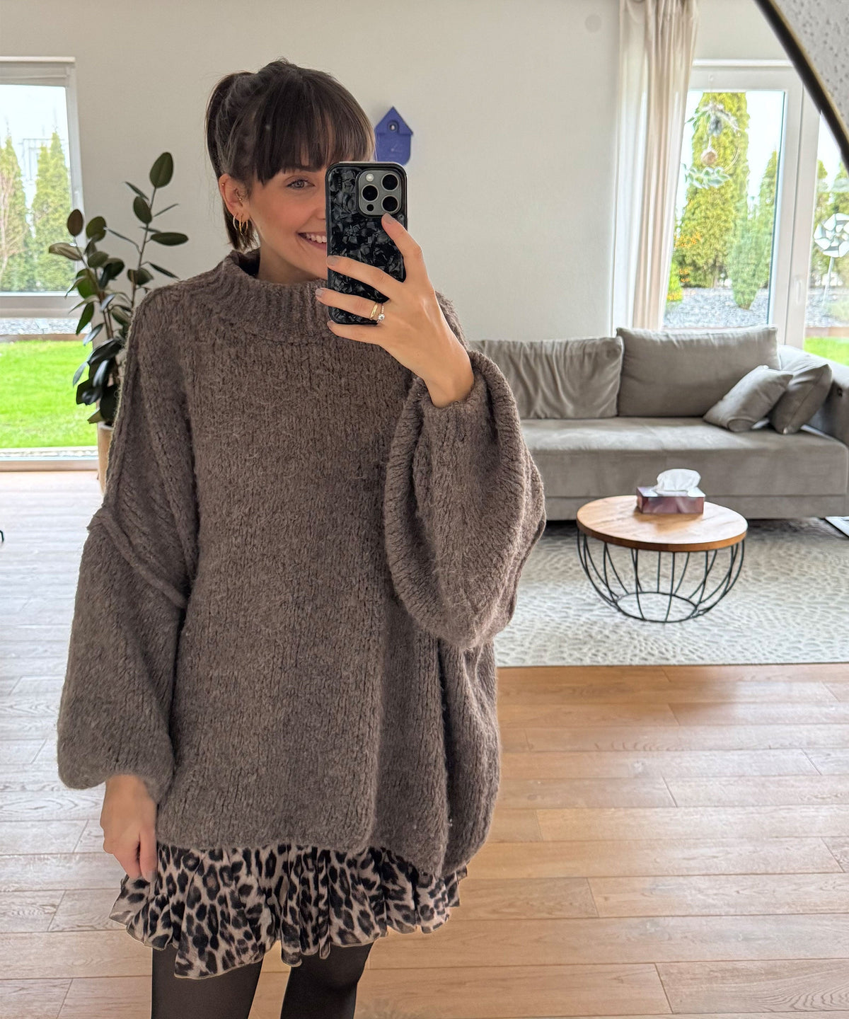 Jersey Oversize Nata Braun